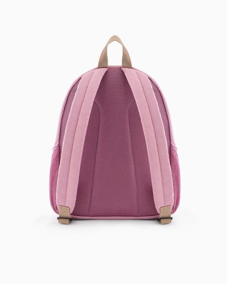Armani Mochila de nailon con motivo integral de águila Ofertas