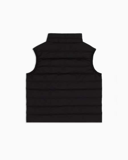 Armani Chaqueta de plumas sin mangas en nailon acolchado con pluma reciclada ASV Rebajas baratas