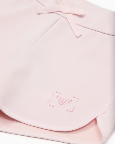 Armani Pantalones cortos de punto con tacto de cupro COMPRAR AHORA