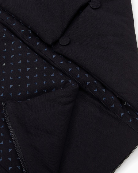 Armani Saco de dormir con estampado de águilas con efecto óptico Solo hoy