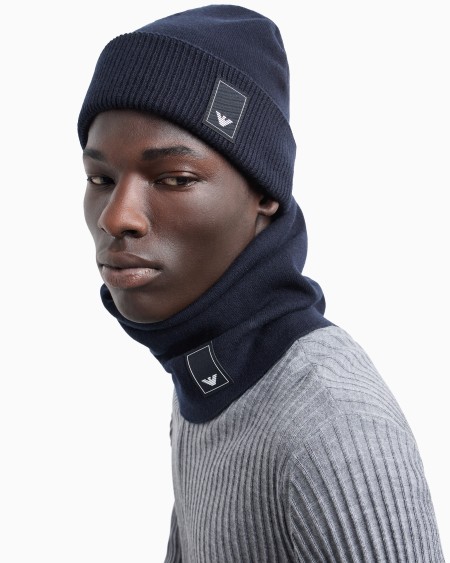 Armani Gorro de lana Travel Essential Solo queda un día