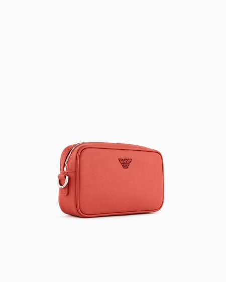 Armani Neceser de piel saffiano regenerada ASV Outlet online