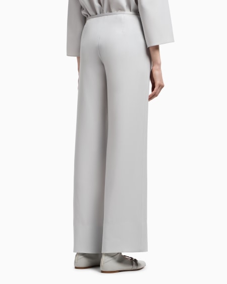 Armani Pantalones palazzo de cady técnico Rebajas de fábrica