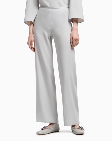 Armani Pantalones palazzo de cady técnico Rebajas de fábrica