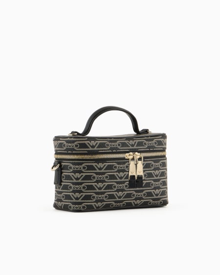 Armani Neceser con estampado integral de monograma Ventas relámpago