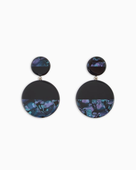 Armani Pendientes colgantes de aro semimulticolor Envío gratis
