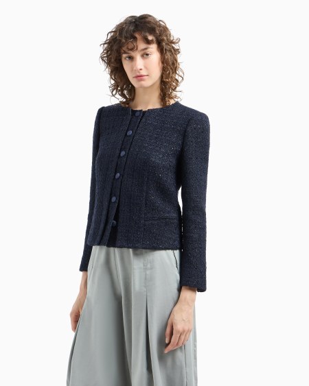 Armani Chaqueta de tweed de lúrex COMPRAR AHORA