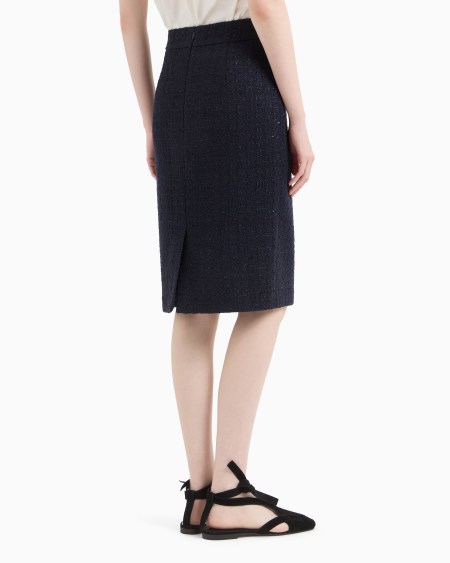 Armani Falda en tweed de lúrex ÚLTIMAS EDICIONES