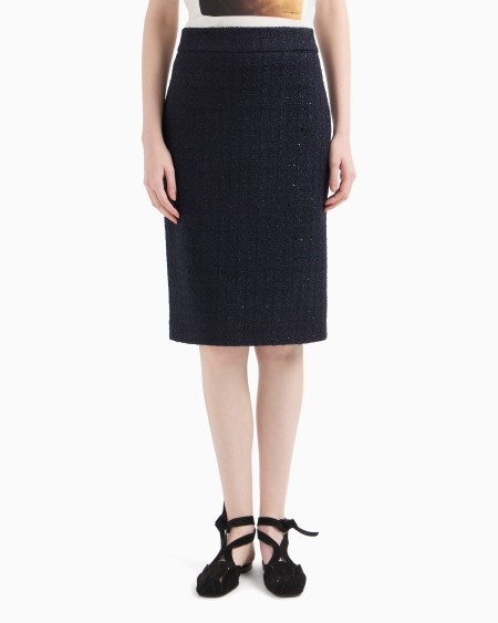 Armani Falda en tweed de lúrex ÚLTIMAS EDICIONES