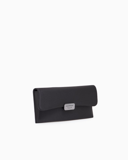 Armani Bolso de mano baguette de satén Grandes descuentos