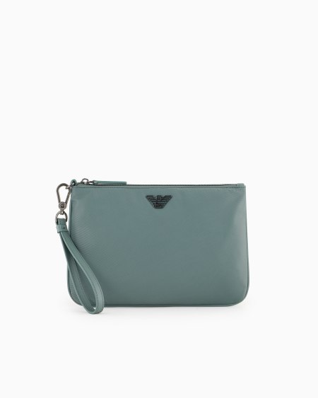 Armani Bolso de mano en nailon reciclado ASV Tienda de fábrica