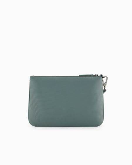 Armani Bolso de mano en nailon reciclado ASV Tienda de fábrica