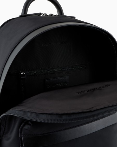 Armani Mochila de nailon reciclado ASV Ahorra y exporta