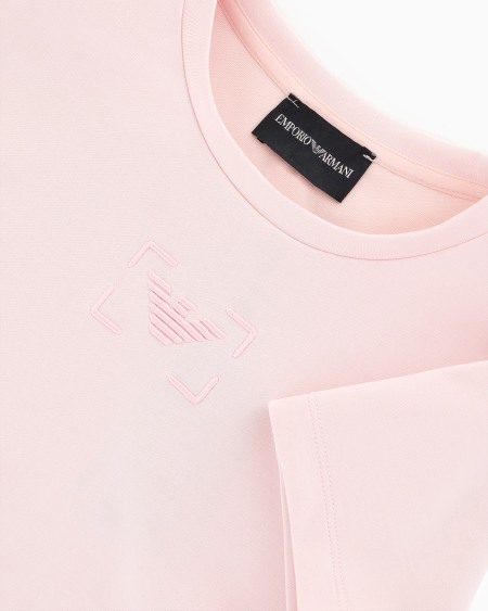 Armani Sudadera de manga corta de punto de tacto cupro Devoluciones gratuitas