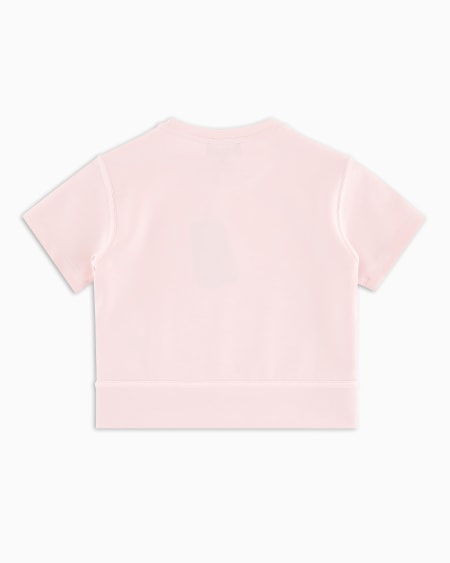 Armani Sudadera de manga corta de punto de tacto cupro Devoluciones gratuitas