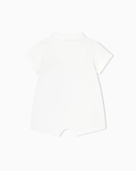 Armani Barboteuse en jersey avec logo Rebajas