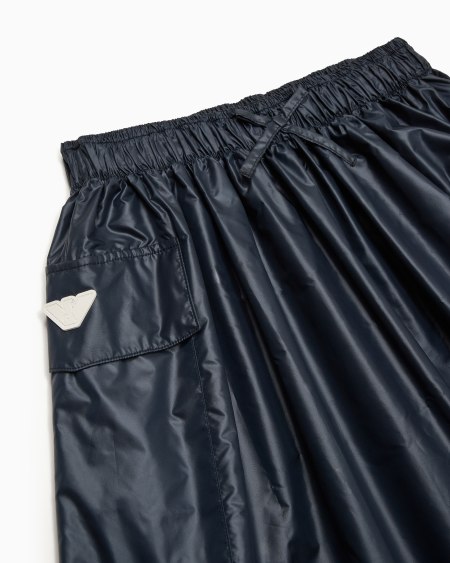 Armani Falda de nailon con cintura elástica y cordón Ofertas
