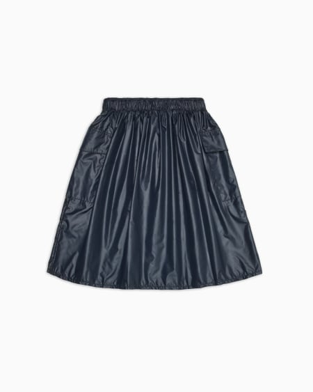 Armani Falda de nailon con cintura elástica y cordón Ofertas