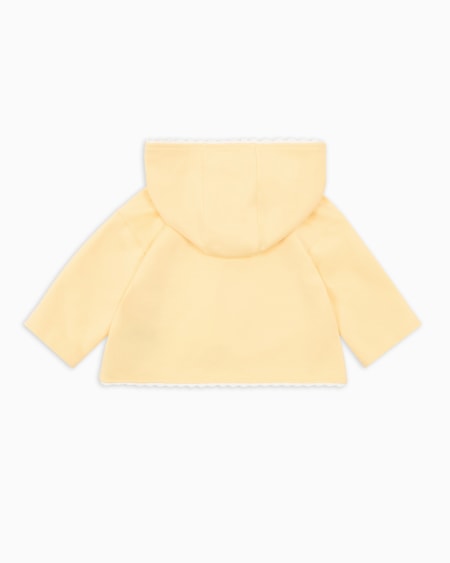 Armani Sudadera tipo cárdigan de punto de mezcla de modal con capucha Rebajas baratas