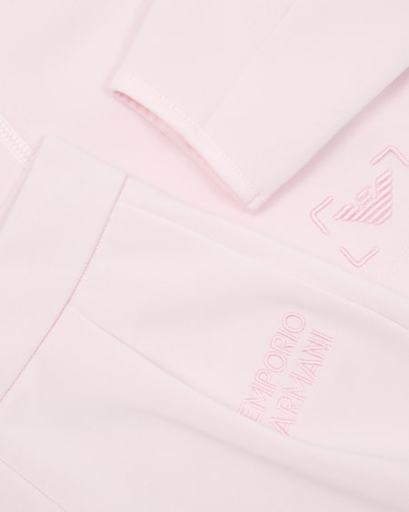 Armani Chándal de punto de tacto cupro con sudadera con cremallera y capucha Tienda