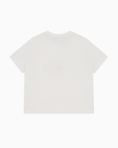 Armani Camiseta de punto de mezcla de lyocell con estampado de serpiente ASV Mejor oferta