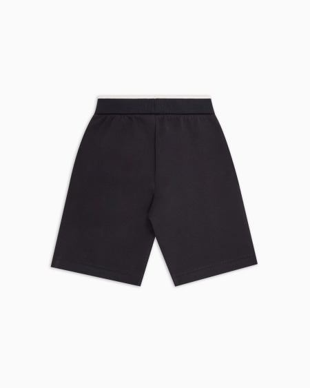 Armani Pantalones cortos de punto doble con cordón y bordado Últimos 3 días