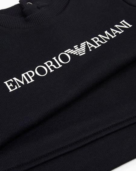 Armani Sudadera de mezcla de modal con logotipo Solo hoy