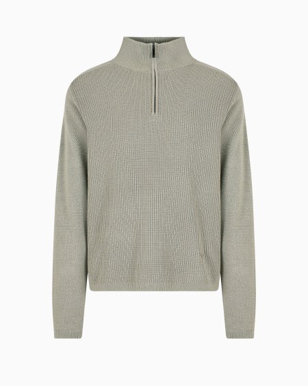 Armani Jersey de punto mixto en mezcla de lyocell y mohair ASV Precios de Black Friday