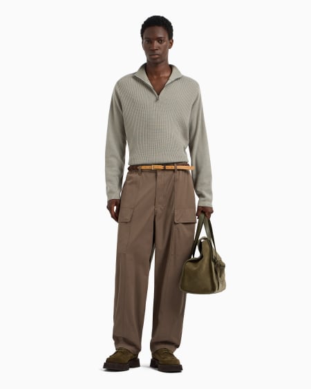 Armani Jersey de punto mixto en mezcla de lyocell y mohair ASV Precios de Black Friday