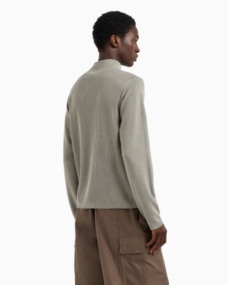 Armani Jersey de punto mixto en mezcla de lyocell y mohair ASV Precios de Black Friday