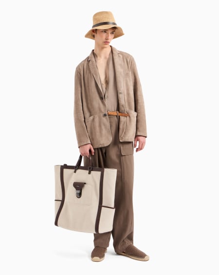Armani Pantalones cargo de algodón En oferta