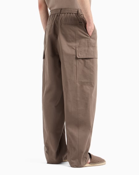 Armani Pantalones cargo de algodón En oferta