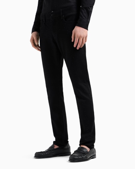 Armani Vaqueros J06 slim fit de denim Clubwear Última moda