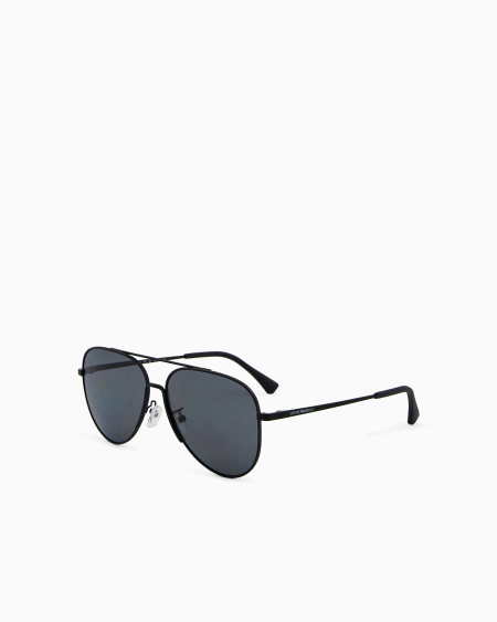 Armani Gafas de sol estilo piloto para hombre Ajuste asiático Ofertas