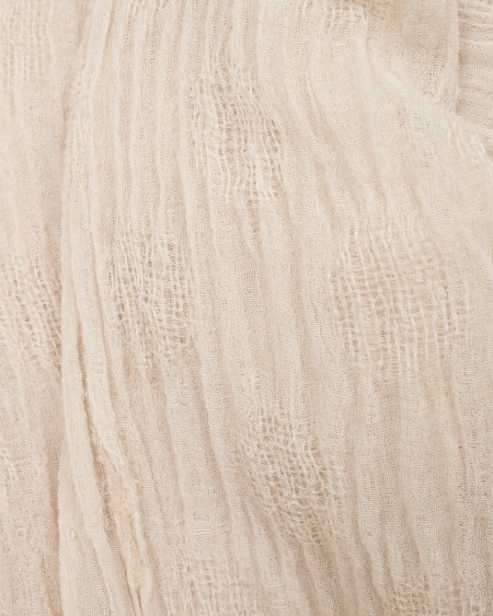 Armani Estola en mezcla de lino cepillado con lunares de tejido jacquard Descuento