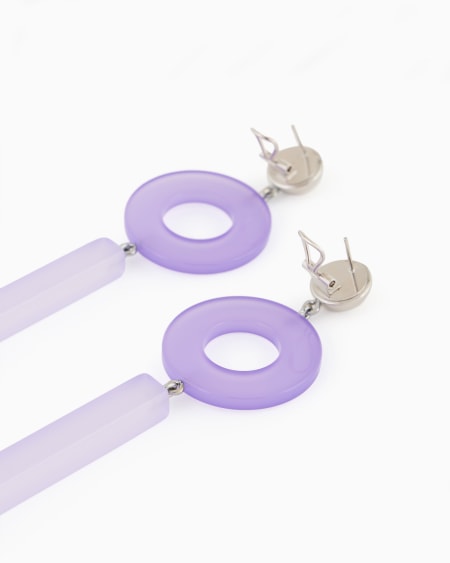 Armani Pendientes colgantes con elementos geométricos Tienda
