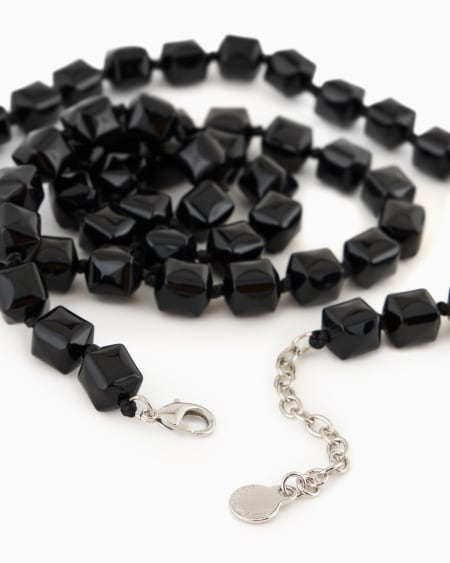 Armani Collar con piedras facetadas Rebajas online
