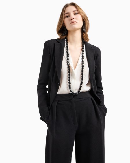 Armani Collar con piedras facetadas Rebajas online
