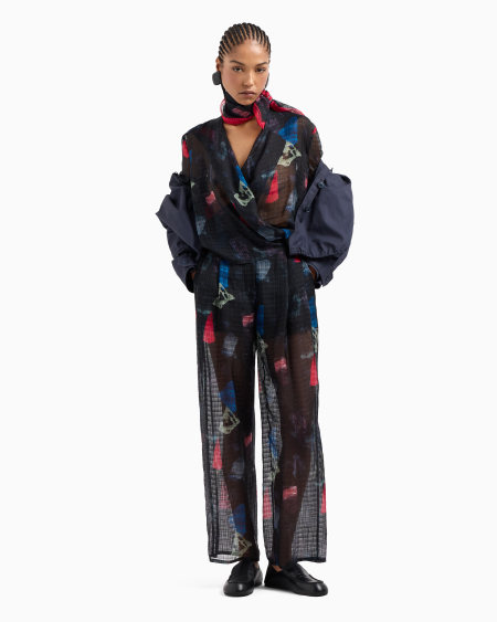 Armani Cazadora 3 en 1 de gabardina pima Grandes descuentos