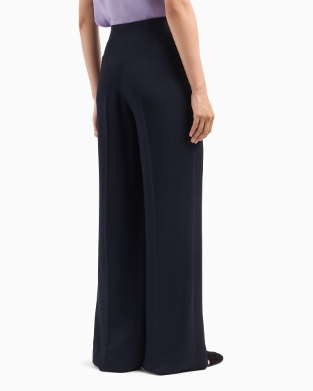 Armani Pantalones con pinzas de sablé Icon Liquidación