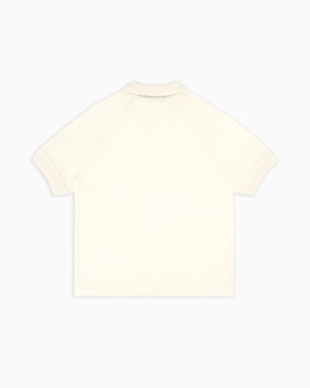 Armani Polo de punto con logotipo bordado En oferta