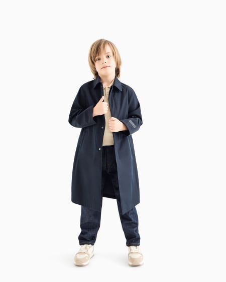 Armani Gabardina de algodón técnico Special Occasion En oferta