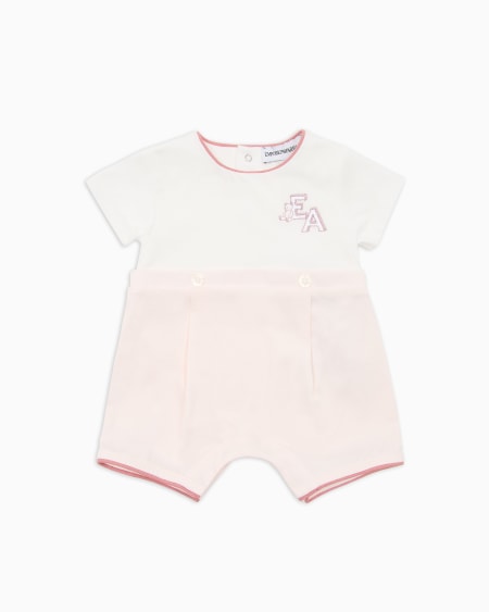 Armani Pelele de punto con logotipo EA Ventas relámpago