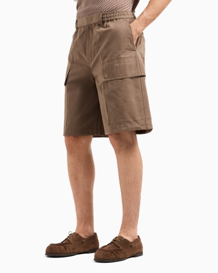 Armani Bermudas tipo cargo de algodón Últimos 3 días