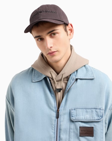 Armani Gorra de béisbol con bordado Emporio Armani Oferta especial de fábrica