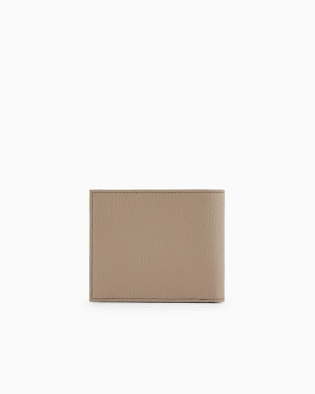 Armani Cartera con bolsillo monedero de piel abatanada Oferta exclusiva