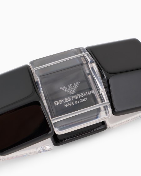 Armani Pulsera elástica facetada Outlet online