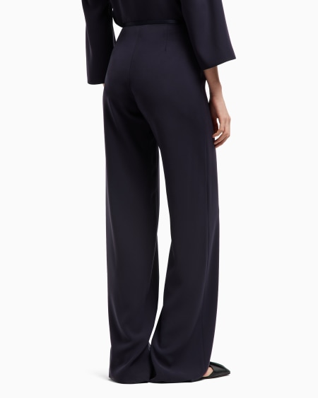 Armani Pantalones palazzo de cady técnico Ofertas