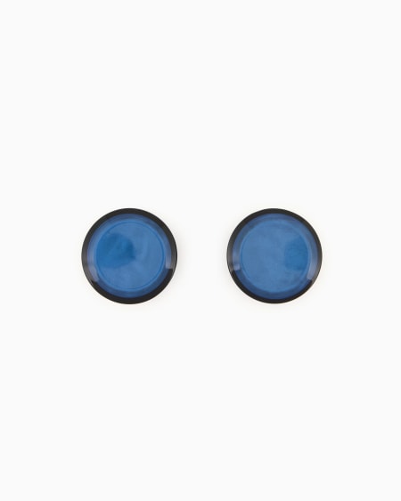 Armani Maxipendientes redondos brillantes