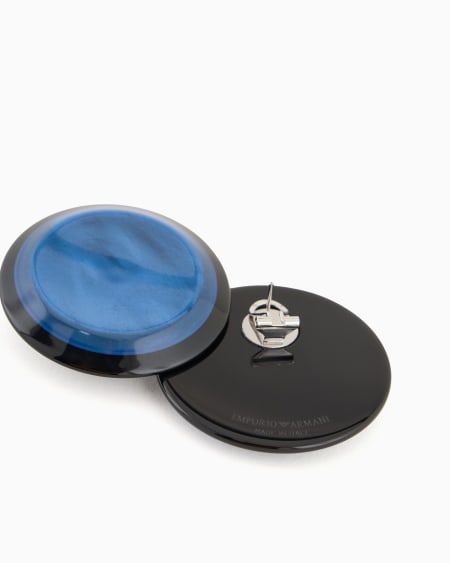 Armani Maxipendientes redondos brillantes Venta caliente
